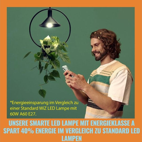 WiZ E27 Tunable White Ultra-Efficient Clear WiFi