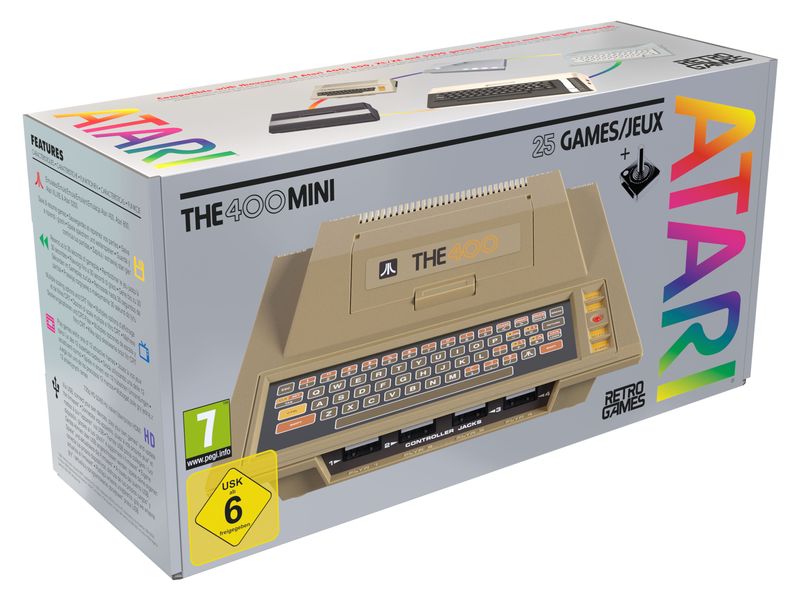GAME Spielkonsole Atari THE400 Mini