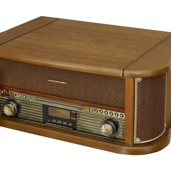 soundmaster Stereoanlage NR566BR Braun