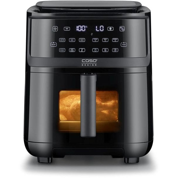 Caso Heissluft-Fritteuse AirFry & Steam 700 1.3 kg, Schwarz