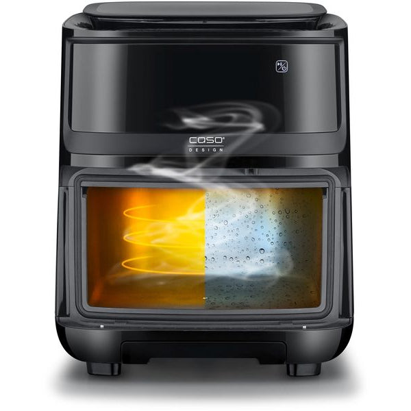 Caso Heissluft-Fritteuse AirFry & Steam 700 1.3 kg, Schwarz