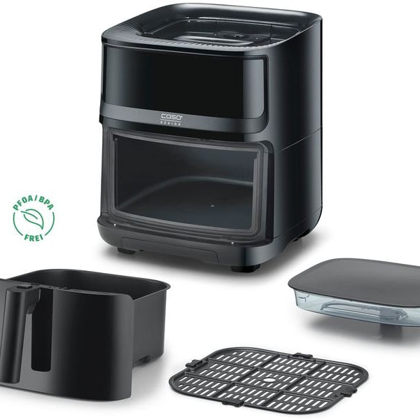Caso Heissluft-Fritteuse AirFry & Steam 700 1.3 kg, Schwarz