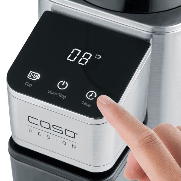 Caso Kaffeemühle Barista Chef Inox Silber