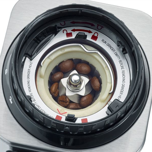 Caso Kaffeemühle Barista Chef Inox Silber