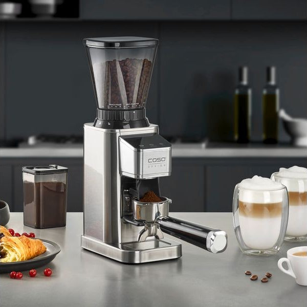 Caso Kaffeemühle Barista Chef Inox Silber