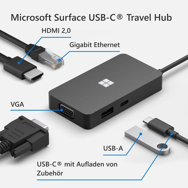 Microsoft Dockingstation USB-C Travel Hub