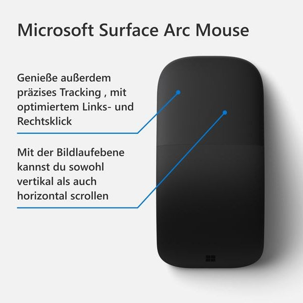 Microsoft Surface Arc Mouse schwarz