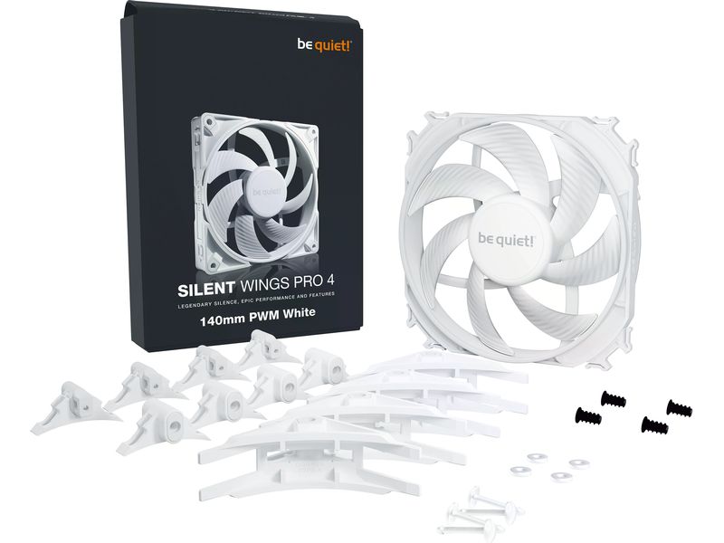 be quiet! PC-Lüfter Silent Wings PRO 4 140 mm PWM
