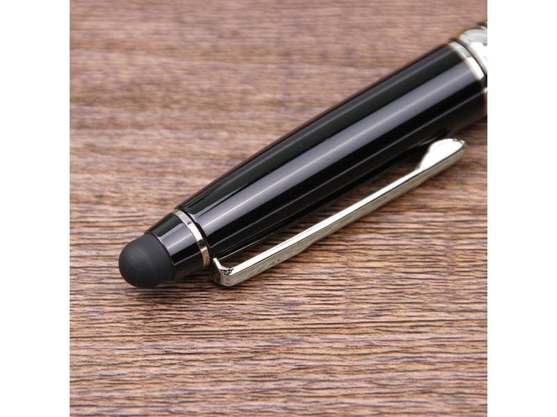 4smarts Eingabestift 2 in 1 Schwarz/Silber