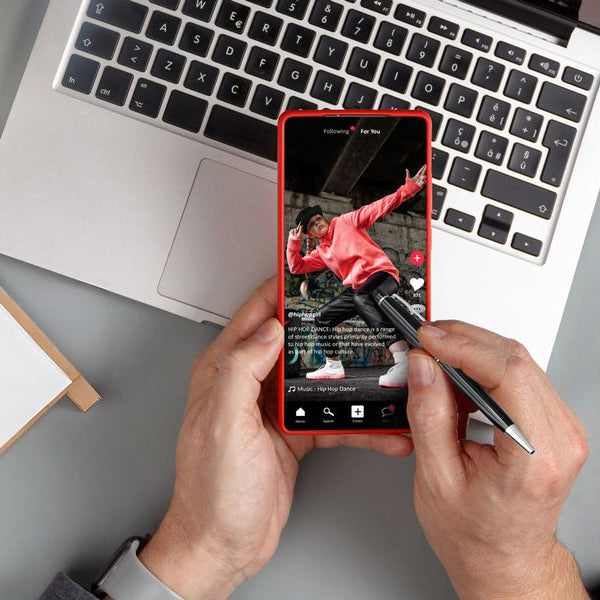 4smarts Eingabestift 2 in 1 Schwarz/Silber