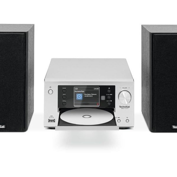 Technisat Micro-HiFi Anlage Viola 710 CD IR Schwarz/Silber