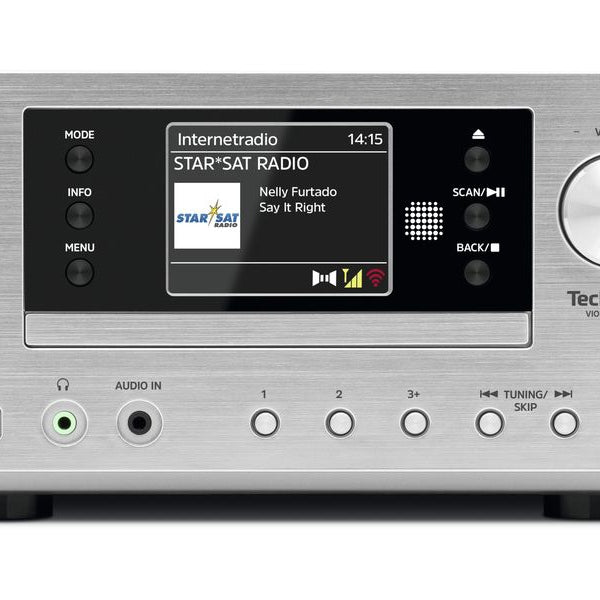 Technisat Micro-HiFi Anlage Viola 710 CD IR Schwarz/Silber