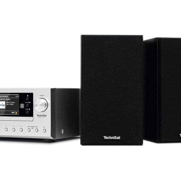 Technisat Micro-HiFi Anlage Viola 710 CD IR Schwarz/Silber