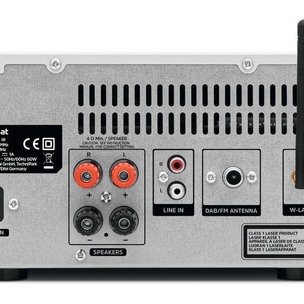 Technisat Micro-HiFi Anlage Viola 710 CD IR Schwarz/Silber