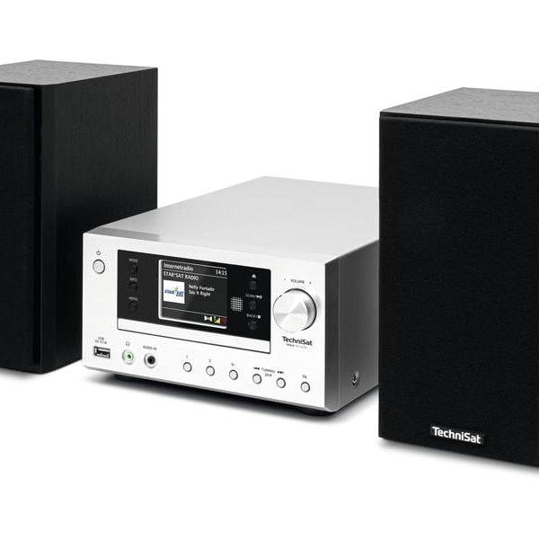 Technisat Micro-HiFi Anlage Viola 710 CD IR Schwarz/Silber