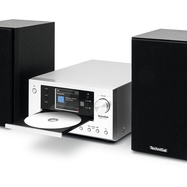 Technisat Micro-HiFi Anlage Viola 710 CD IR Schwarz/Silber