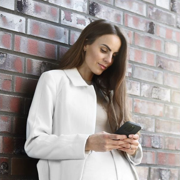 Vonmählen Back Cover Eco Silicone iPhone 15 Plus Black