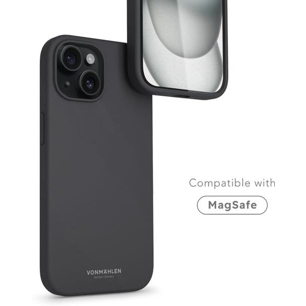 Vonmählen Back Cover Eco Silicone iPhone 15 Navy