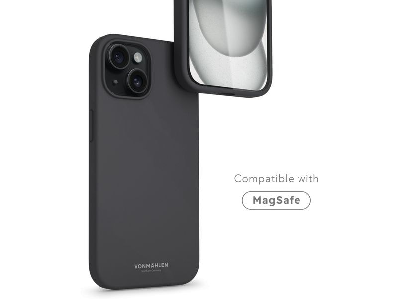 Vonmählen Back Cover Eco Silicone iPhone 15 Navy