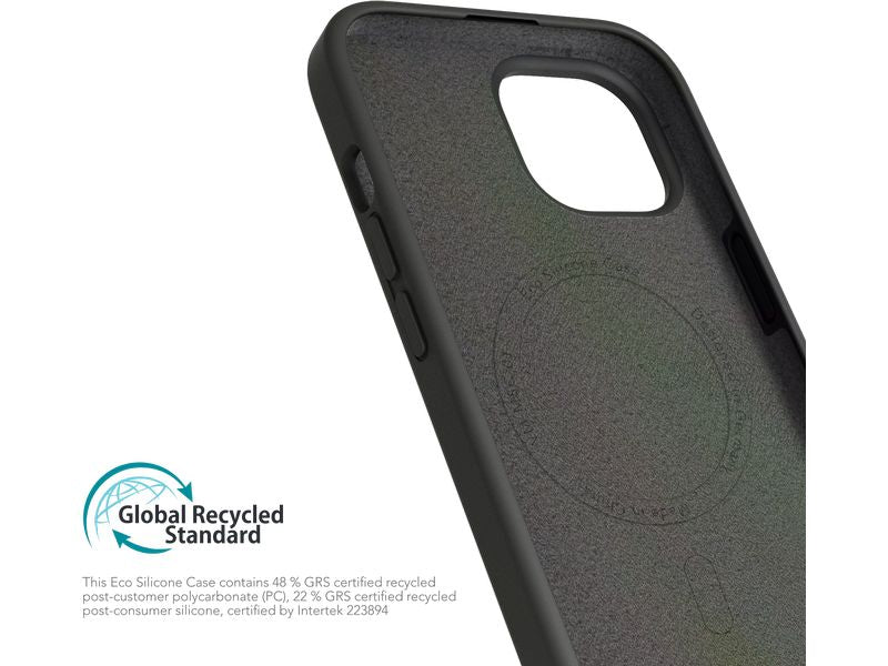 Vonmählen Back Cover Eco Silicone iPhone 15 Plus Black