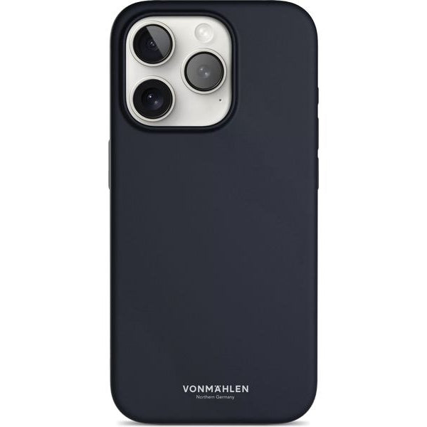 Vonmählen Back Cover Eco Silicone iPhone 15 Pro Max Navy