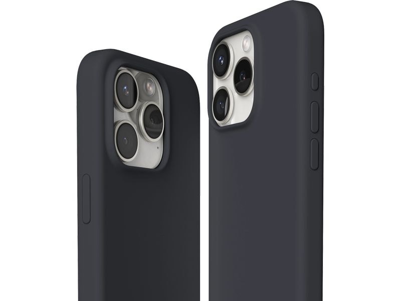 Vonmählen Back Cover Eco Silicone iPhone 15 Pro Navy