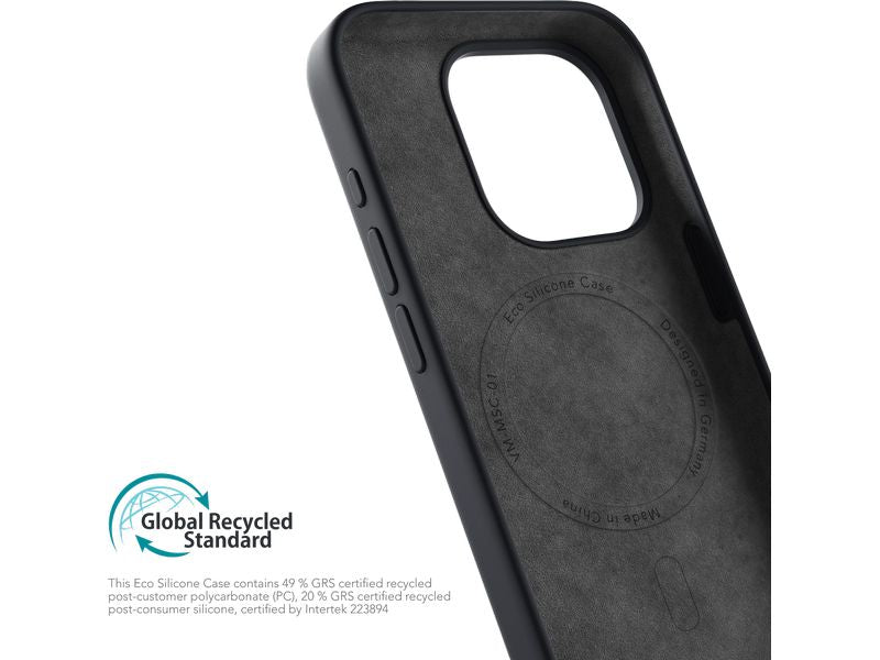 Vonmählen Back Cover Eco Silicone iPhone 15 Pro Navy