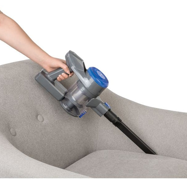 CLEANmaxx Akku-Hand- und Stielsauger Anthrazit/Blau