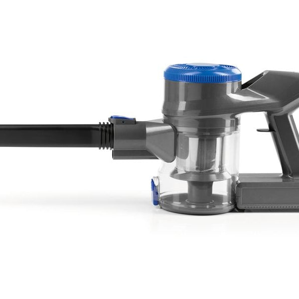 CLEANmaxx Akku-Hand- und Stielsauger Anthrazit/Blau