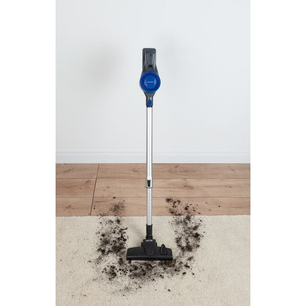 CLEANmaxx Akku-Hand- und Stielsauger Anthrazit/Blau