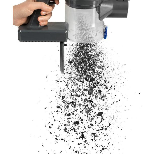 CLEANmaxx Akku-Hand- und Stielsauger Anthrazit/Blau