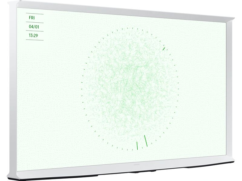 Samsung TV The Serif 4.0 White 55", 3840 x 2160 (Ultra HD 4K), QLED