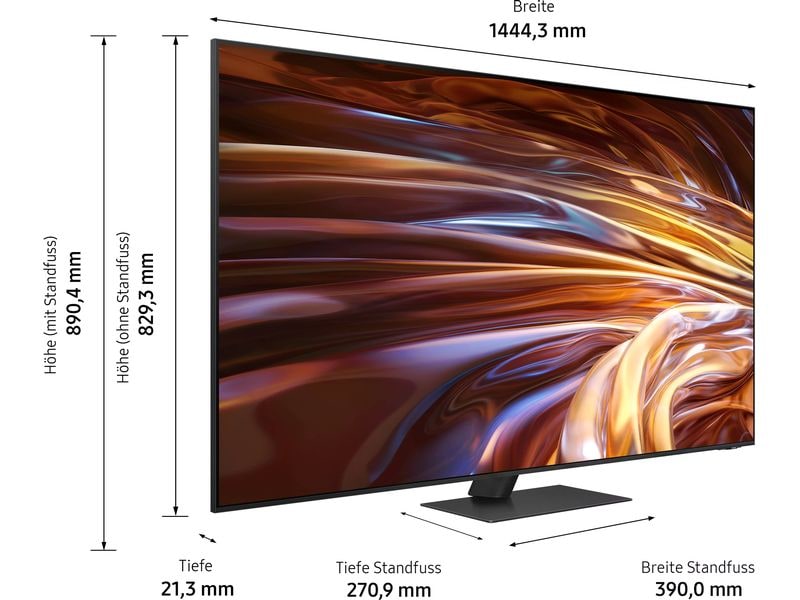 Samsung TV QE65QN95D ATXXN 65", 3840 x 2160 (Ultra HD 4K), QLED