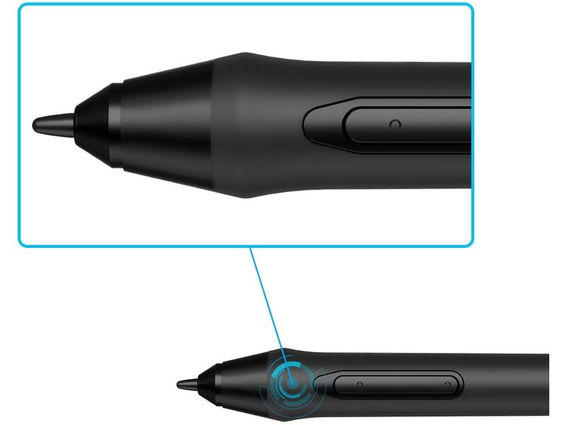 XP-PEN Eingabestift P05R Battery-free Stylus Schwarz