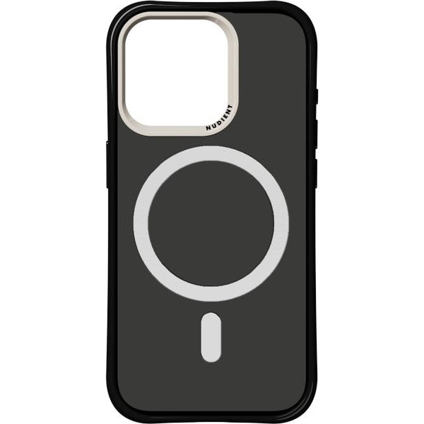 Nudient Back Cover Form MagSafe iPhone 15 Pro Black