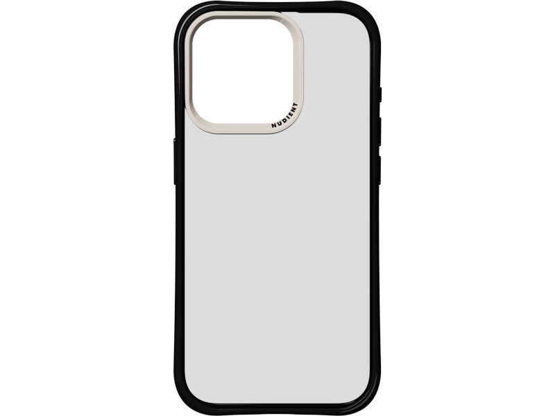 Nudient Back Cover Form iPhone 15 Pro Transparent