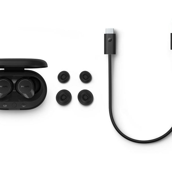 Philips True Wireless In-Ear-Kopfhörer TAT1209BK Schwarz