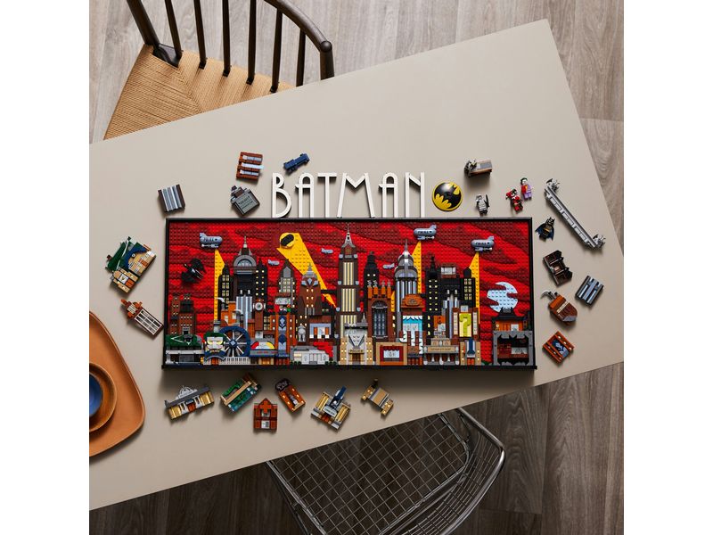 LEGO® Art Batman: Die Zeichentrickserie Gotham City 76271