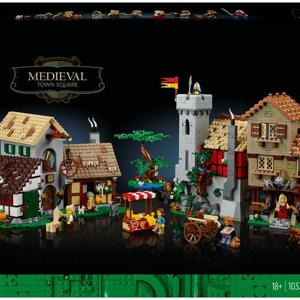 LEGO® Icons Mittelalterlicher Stadtplatz 10332