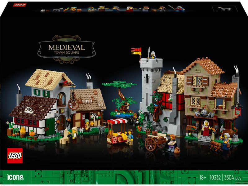 LEGO® Icons Mittelalterlicher Stadtplatz 10332