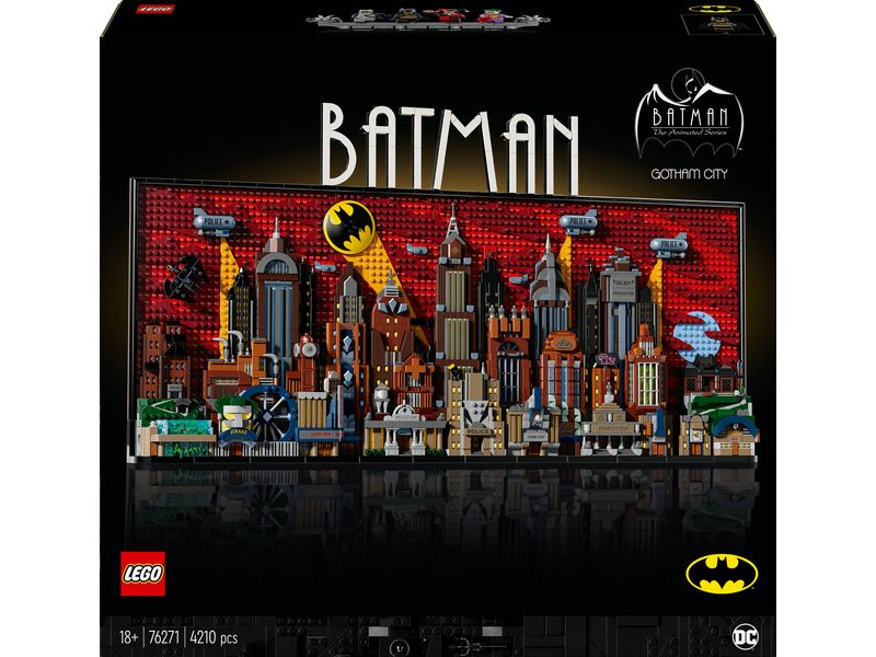 LEGO® Art Batman: Die Zeichentrickserie Gotham City 76271
