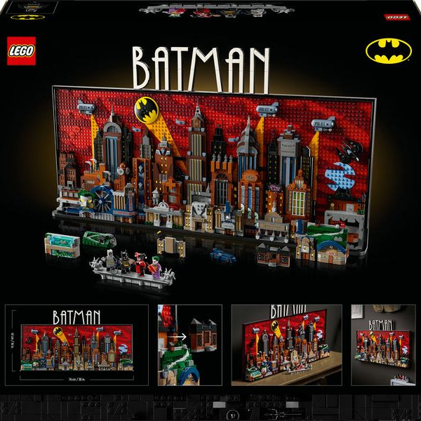 LEGO® Art Batman: Die Zeichentrickserie Gotham City 76271