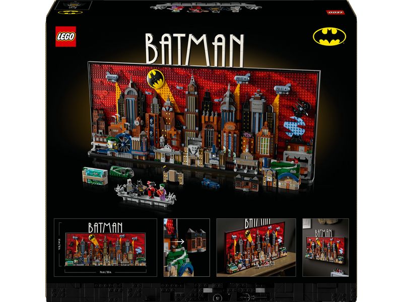 LEGO® Art Batman: Die Zeichentrickserie Gotham City 76271