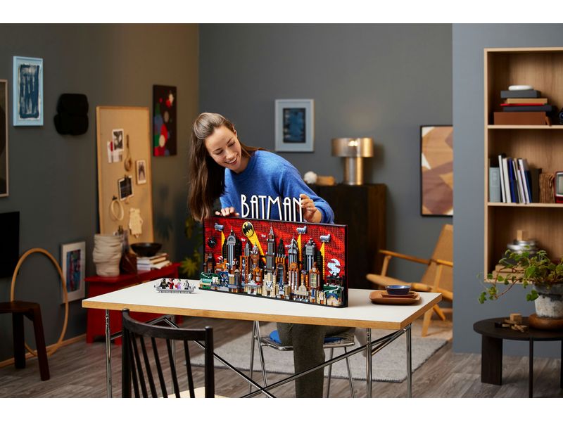 LEGO® Art Batman: Die Zeichentrickserie Gotham City 76271