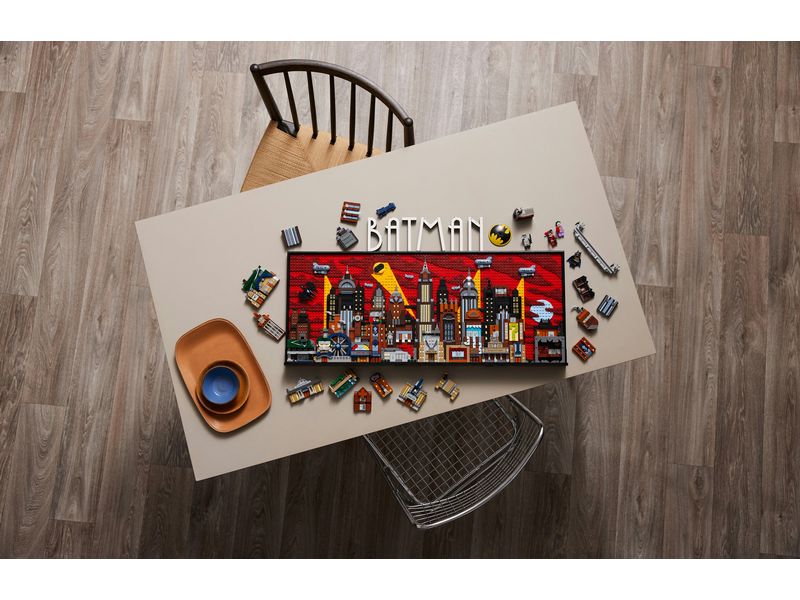 LEGO® Art Batman: Die Zeichentrickserie Gotham City 76271