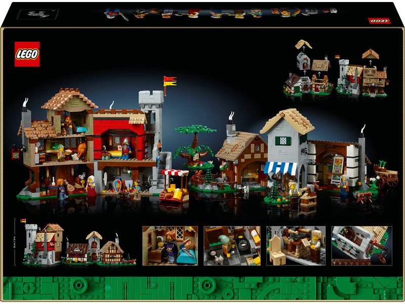 LEGO® Icons Mittelalterlicher Stadtplatz 10332