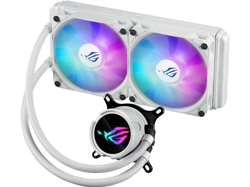 ASUS ROG Wasserkühlung ROG Strix LC III 240 ARGB White Edition