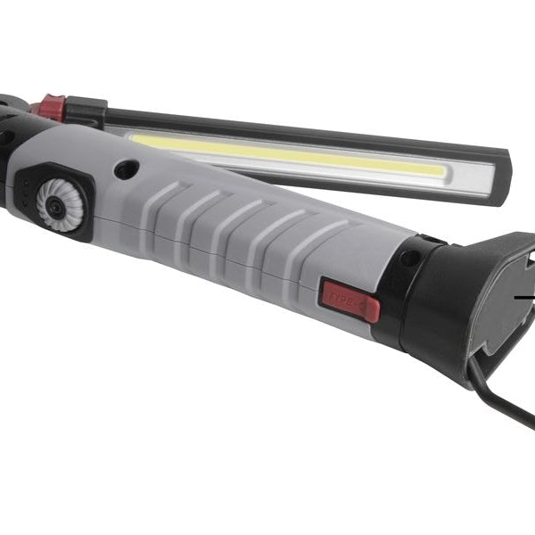 Kraftwerk Akku-Lampe 2 x LED Handlampe Slimlight 700, 3.7 V, 2600 mAh