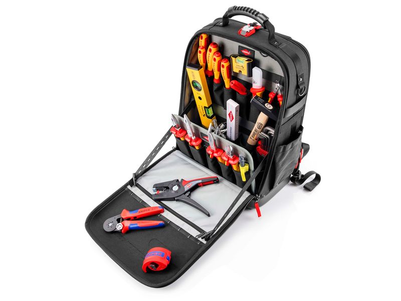 Knipex Werkzeugrucksack Modular X18, Elektro 22-teilig