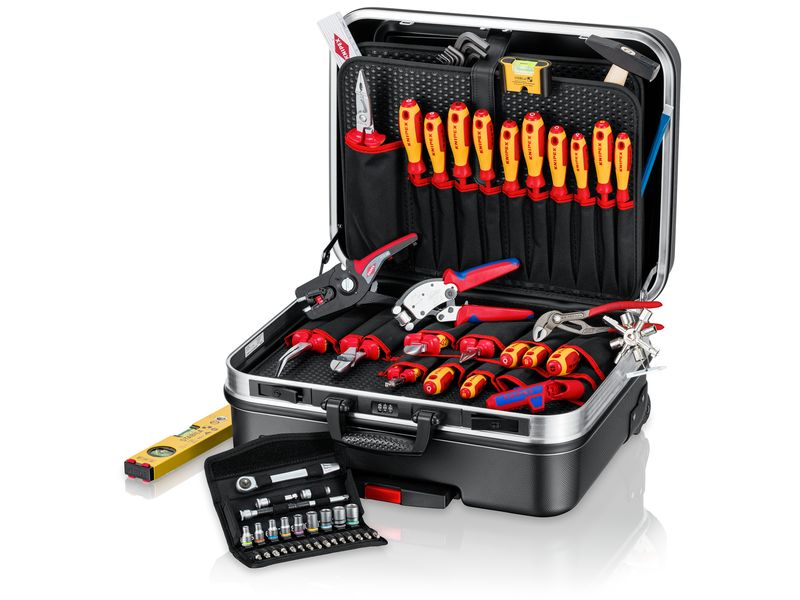 Knipex Werkzeugkoffer BIG Basic Move ElektroPlus, 68-teilig
